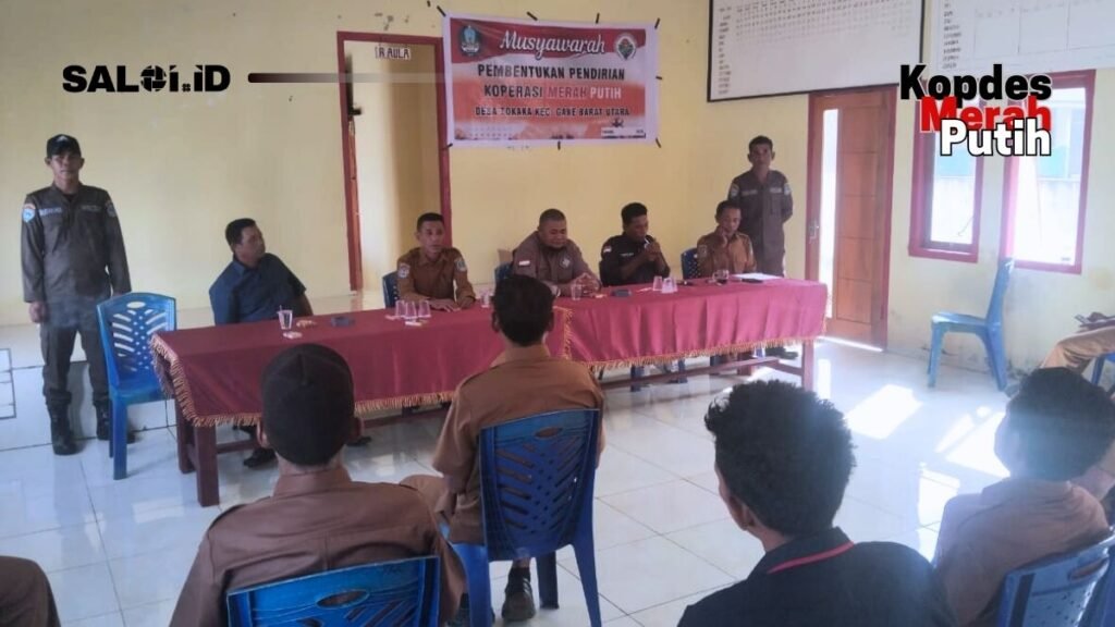 Bergerak Cepat, Desa Tokaka Bentuk Kopdes Merah Putih