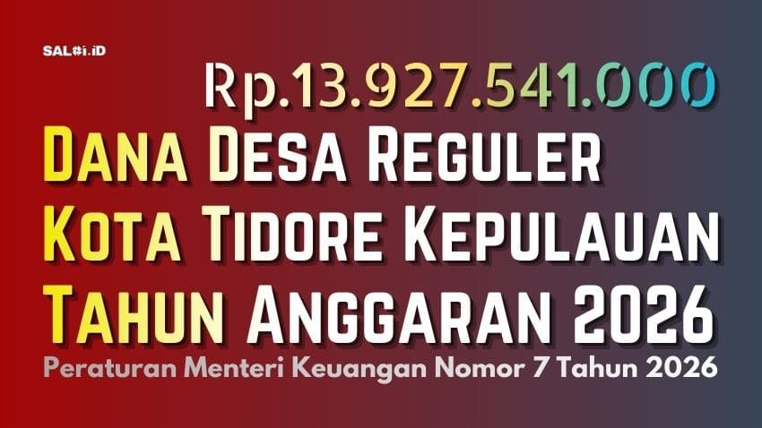 dana desa tikep 2026